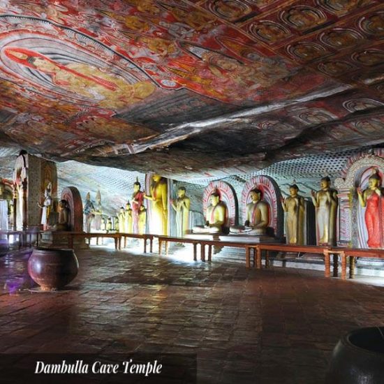 Dambulla Cave Temple paintings